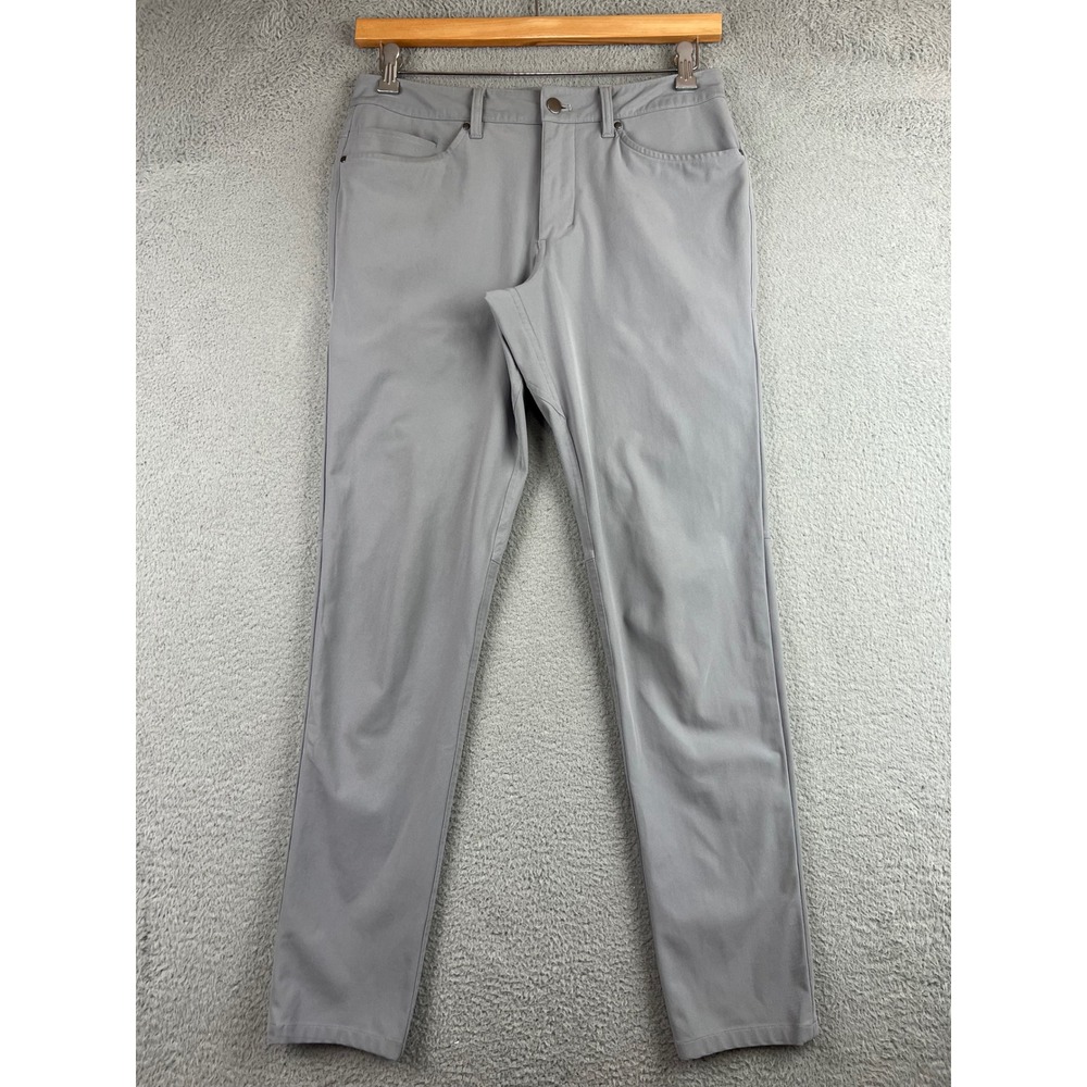 Lululemon ABC Pant Slim 30 Warpstreme Grey 5 Pocket Trousers